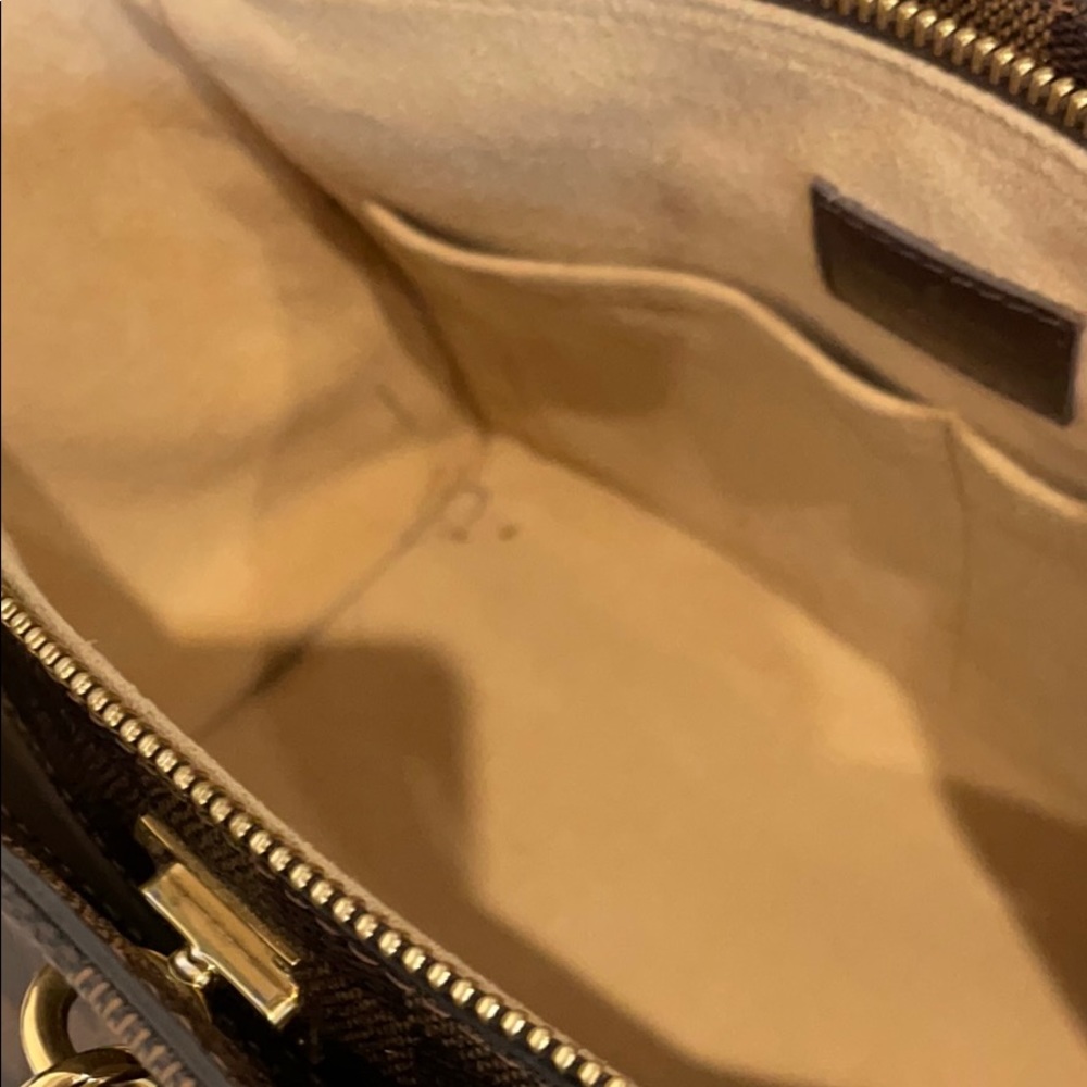 Louis Vuitton Normandy Damier Canvas Satchel Ivory - Picture 14 of 16